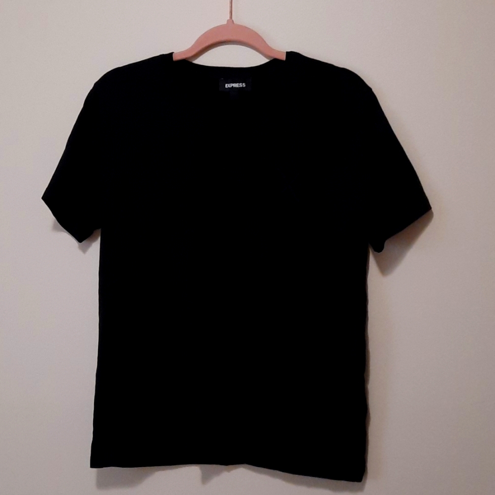 Express Black Graphic T-Shirt